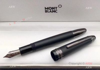 2018 Replica MontBlanc Meisterstuck 149 Fountain Pen Black Matte